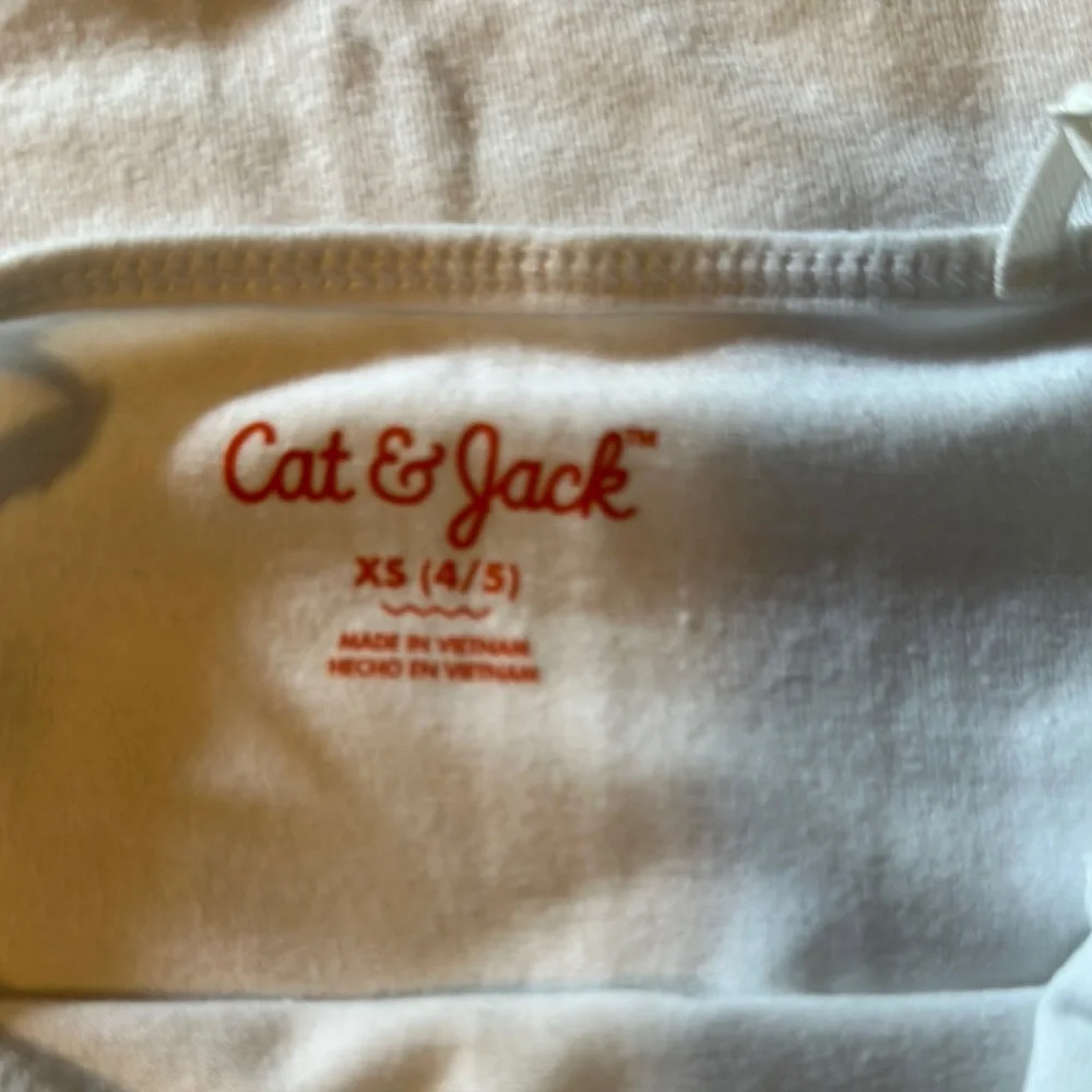 Cat & Jack White and Blue Gingham Kids Matching Set